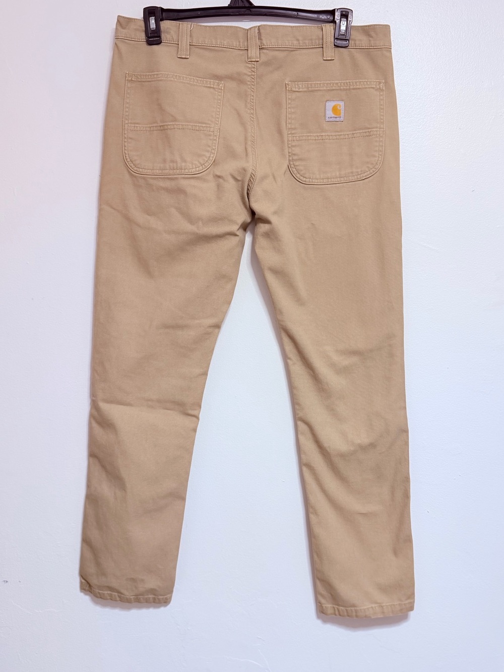Carhartt Slim Fit Tan Chino-Style Work Pants 36x32